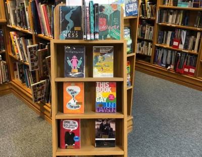 LGBT+ Library Book Display 2019