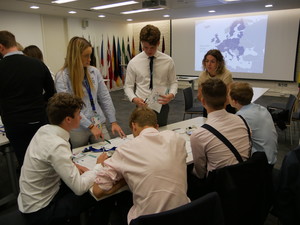 Business trip to european parliament