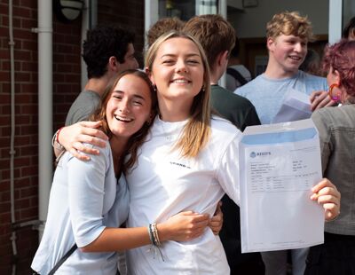 A Level Results Day 38