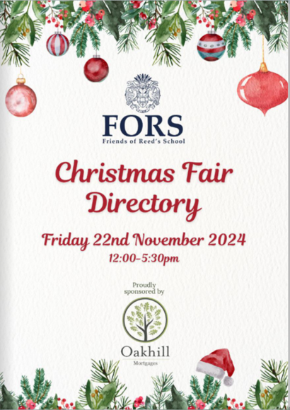 Xmas Fair brochure 2024