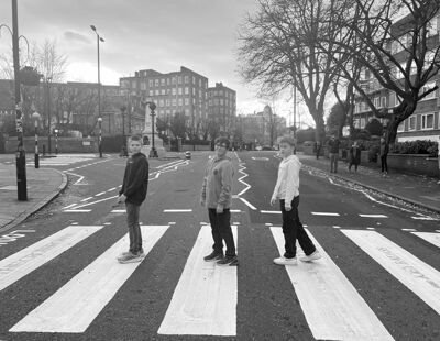 Abbey Road 2 B&W