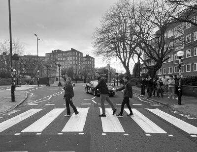 Abbey Road 7 B&W