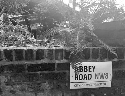 Abbey Road 3 B&W