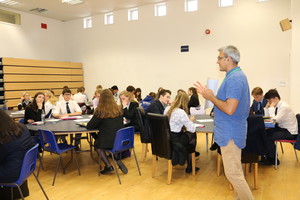 Sixth form workshop with poet daljit nagra