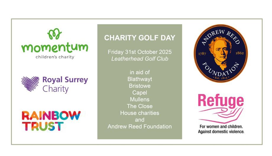 REED'S HOUSE CHARITIES GOLF DAY - LEATHERHEAD GOLF CLUB
