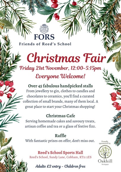 Xmas fair flyer