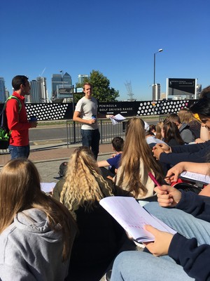 Lower sixth form visit to east london