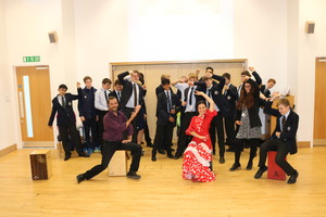European day of languages flamenco dancing