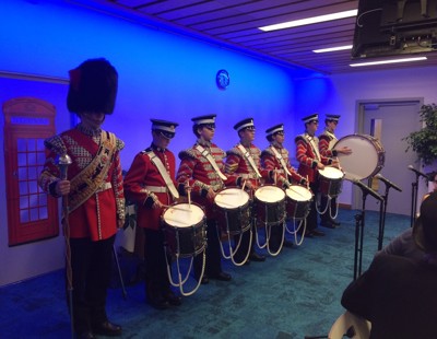 Corps of Drums at FB   1