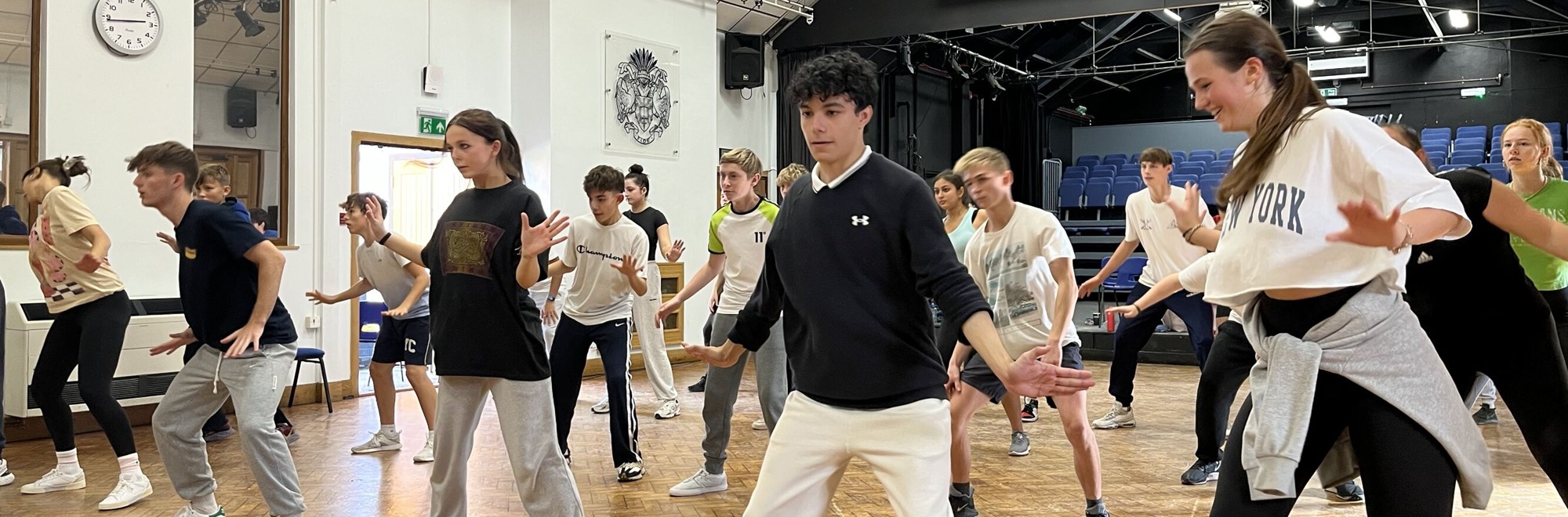 Drama rehearsal